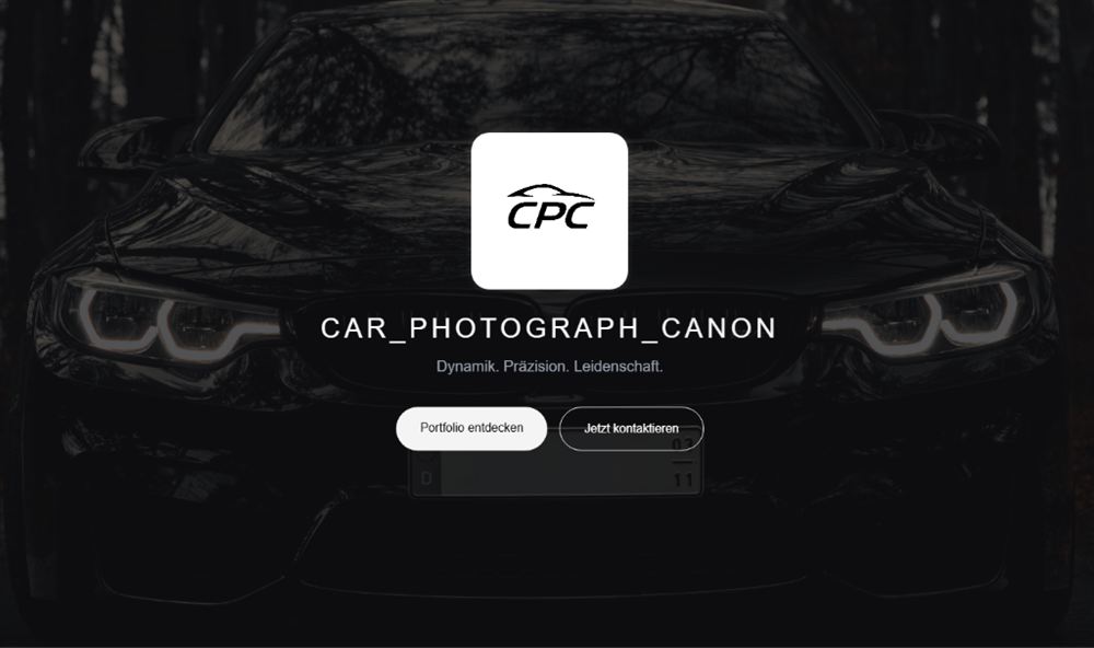 Car Photograph Canon Webseite